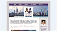 Desktop Screenshot of endocrineanddiabetes.com